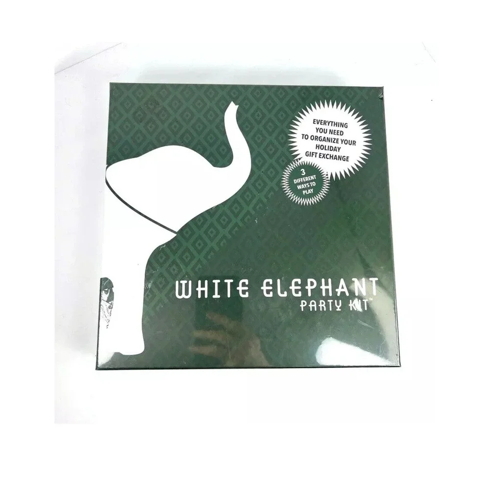 White Elephant Party Kit Game to Organize Your Holiday Christmas‎ Gift Exchange